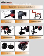 Glebogryzarka spalinowa BK-55-2L LONCIN 196 POWERCUT - obrazek 4